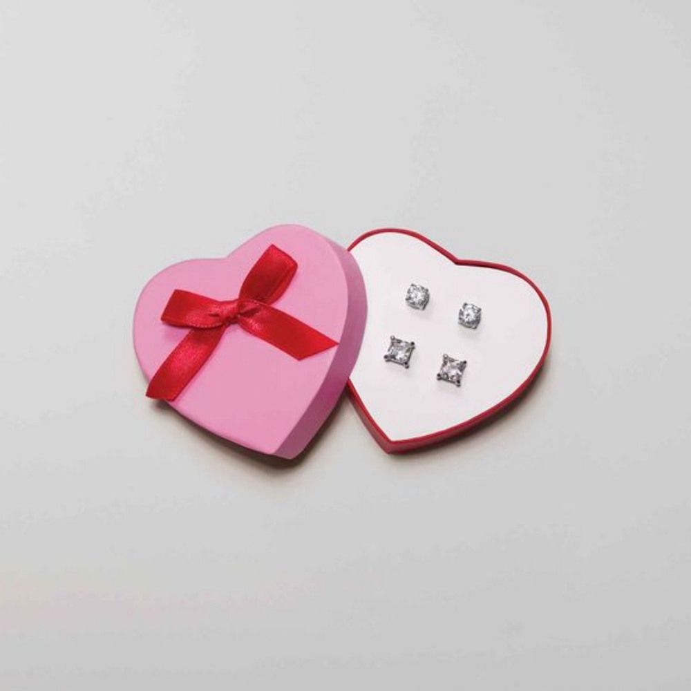 Stainless Steel Two-Pair Earring Pack